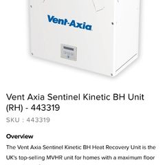 MVHR Vent Axia unit