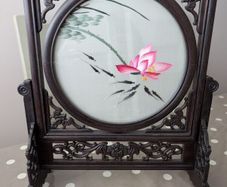 Chinese silk embroidery picture