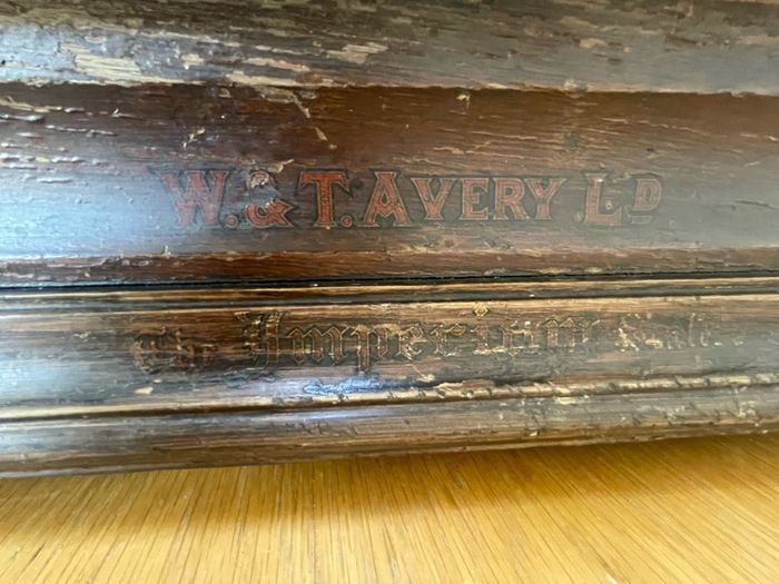 vintage weighing scales