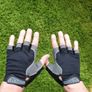 Gym gloves. Fingerless gloves. Cycling gloves. Work gloves. Carpenter gloves. Weightlifting. Workout.  Fitness.  Bodybuilding Image 3