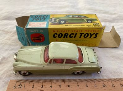Corgi 224. Bentley Continental, boxed. Excellent condition. (1961/65)