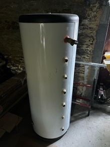 Hot water buffer tank - Stainless steel