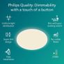 Philips LED SuperSlim SceneSwitch Dimmable Ceiling Light 2700K Image 5