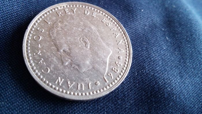 1 Peseta Coin. Spain 1984.