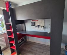 High Sleeper Gaming Bunk Bed