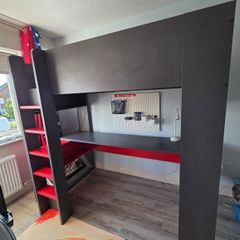 High Sleeper Gaming Bunk Bed
