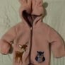 Fleece Zip Up Hooded Top Image 2