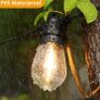 LED Festoon Lights Outdoor String Lights 120FT with 35 Plastic Bulbs IP65 Festoon Lights Mains Powered Patio Lights for Garden Balcony Party (FREE POSTAGE) Image 7