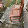 Art Deco/Nouveau Antique Caned Seat Wooden Chairs Image 2