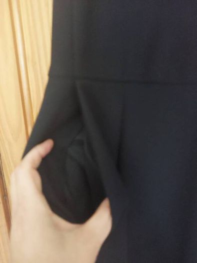Next new black mini dress (free postage)