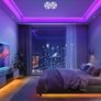 Alexa LED Lights 15m, Smart WiFi RGB LED Strip Lights APP Control and Google Assistant Compatible, Music Sync Color Changing for Bedroom, Living Room, Home, Party, 2 Rolls of 7.5m Image 7
