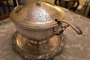 Silver Plated Punch Bowl.