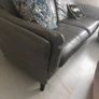 Leather sofa and armchair Image 2