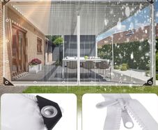 PVC Transparent Waterproof Door Curtain