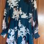 Floral chiffon dress Image 2