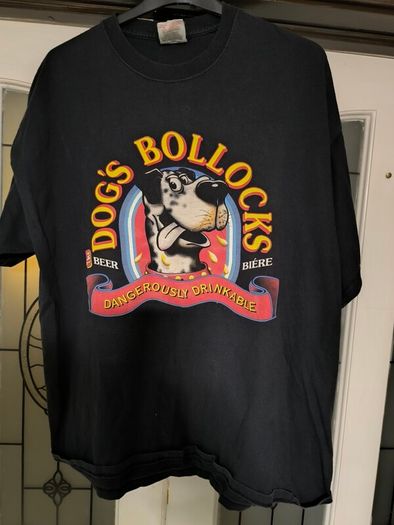 Vintage dogs b#ll#x t shirt size XL