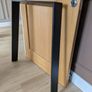 Schuller Black Metal Breakfast Bar Support Frame Only Image 3
