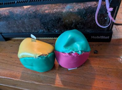 juggling ball needs repair