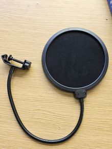 microphone pop screen filter windshield
