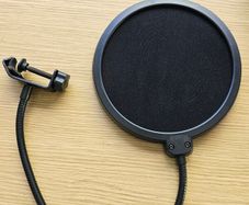 microphone pop screen filter windshield
