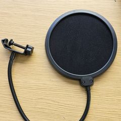 microphone pop screen filter windshield