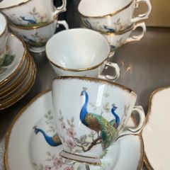 Vintage Royal Tara Fine Bone China Tea Set Service for 6