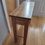 solid oak hall table Image 6