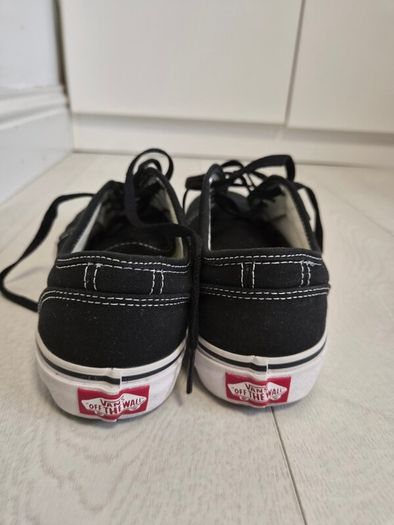 Vans Trainers- Black Canvas- Size EU37/ UK4.5
