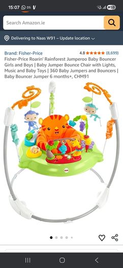 fisher price roaring rainforest jumparoo