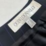 Quin and Donnelly Black with purple pin stripe and panel skirt Image 7
