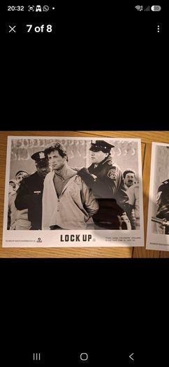 1989 Lock Up Press Kit Stallone
