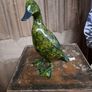 Vintage Painted Resin Duck Image 3