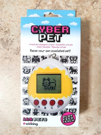 Cyber Pocket Virtual Pet Tamagotchi Style 168 Pets Winning Raise Your Own Pet