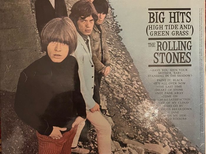 Rolling Stones big hits high tide and green grass limited edition gatefold sleeve original 1969 release vinyl record in vg+ condition