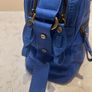 Timberland Large Leather Tote Bag in Electric Blue Image 7