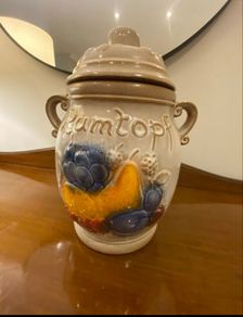 German Rumtopf vintage tall 33cm Jar 965-31