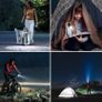 LED Torch, LE1000 Powerful Handheld Flashlight, Super Bright, Pocket Size, Lightweight, Suit for Camping, Cycling, Running, Dog Walking and More Outdoor Use, 6 AAA Batteries Included, Pack of 2 Image 4