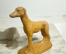 Vintage Porcelain Greyhound Figurine