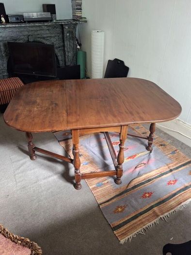 Vintage Drop Leaf Dining Table