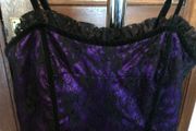 New Purple/Black Lace Dress