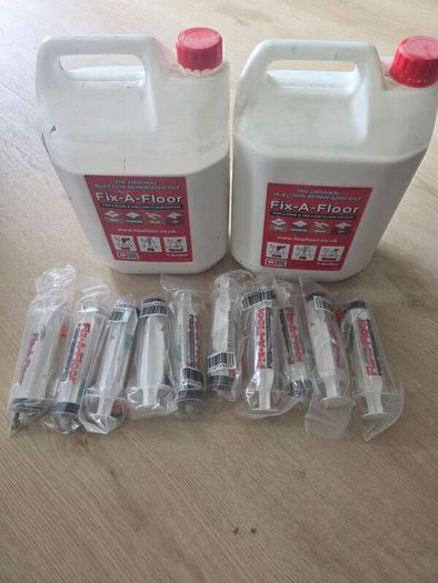Fix-a-floor floor repair adhesive