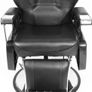 360 Tilt Hydraulic Hairdressing Chair for Professional Salon - Black and Brown 96 x 94 x 84 cm Image 5