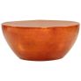 Coffee Table Hammered Aluminium 70x30 cm Copper Image 5