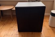 Black-Brown Storage Cabinet
