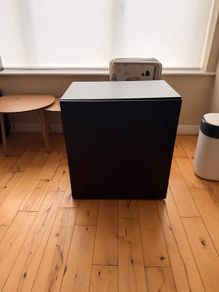 Black-Brown Storage Cabinet