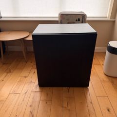 Black-Brown Storage Cabinet