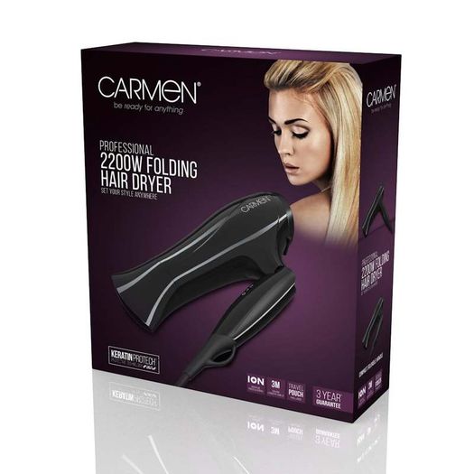 2200W Hair Dryer Includes Travel Bag