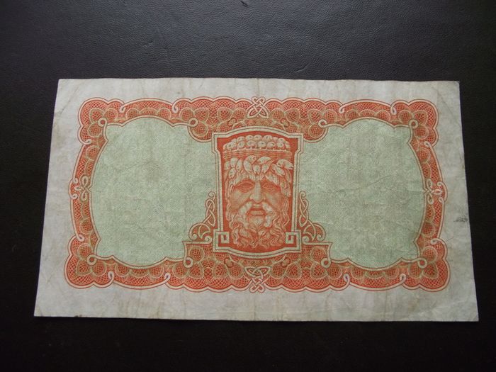 The Central Bank of Ireland. Lady Lavery 10 shillings (1957) #4