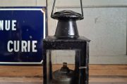 1950s British Railways Metal Handlamp