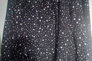 black star print blouse